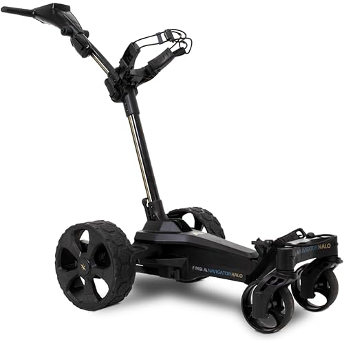 MGI Ai Navigator Halo Eye Follow Me Electric Golf Cart - 36 Hole Battery - Remote Control (Drink, Umbrella & GPS Phone Holder)