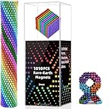 Magnets-Balls Putty,1010PCS Magnetic Slime Beads,Stress Reliever Puddy for Christmas Birthday Gifts Stocking Stuffers (Multicolored*A)