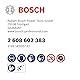 Bosch 1x PRO Multi Construction Trennscheibe für kleine Winkelschleifer und 22,23‑mm-Bohrung (für Edelstahl, Nichteisenmetalle, Ø 125 mm, Professional Zubehör Kleiner Winkelschleifer)