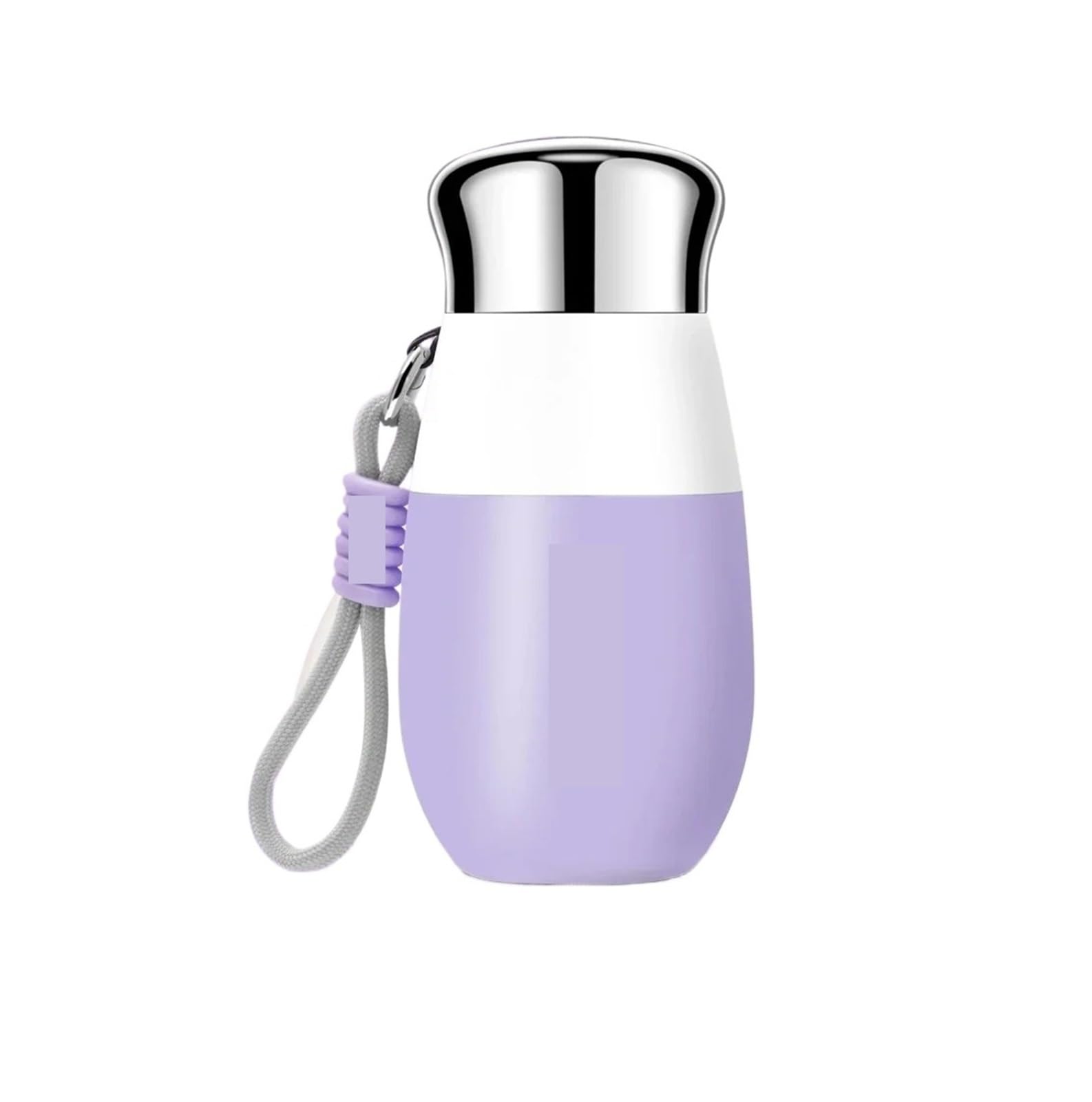 Genérico Taza de oficina acero inoxidable 500ml 316, taza café con tapa, frascos vacío, a prueba fugas, cerveza, tazas té, botella agua(VIOLET)