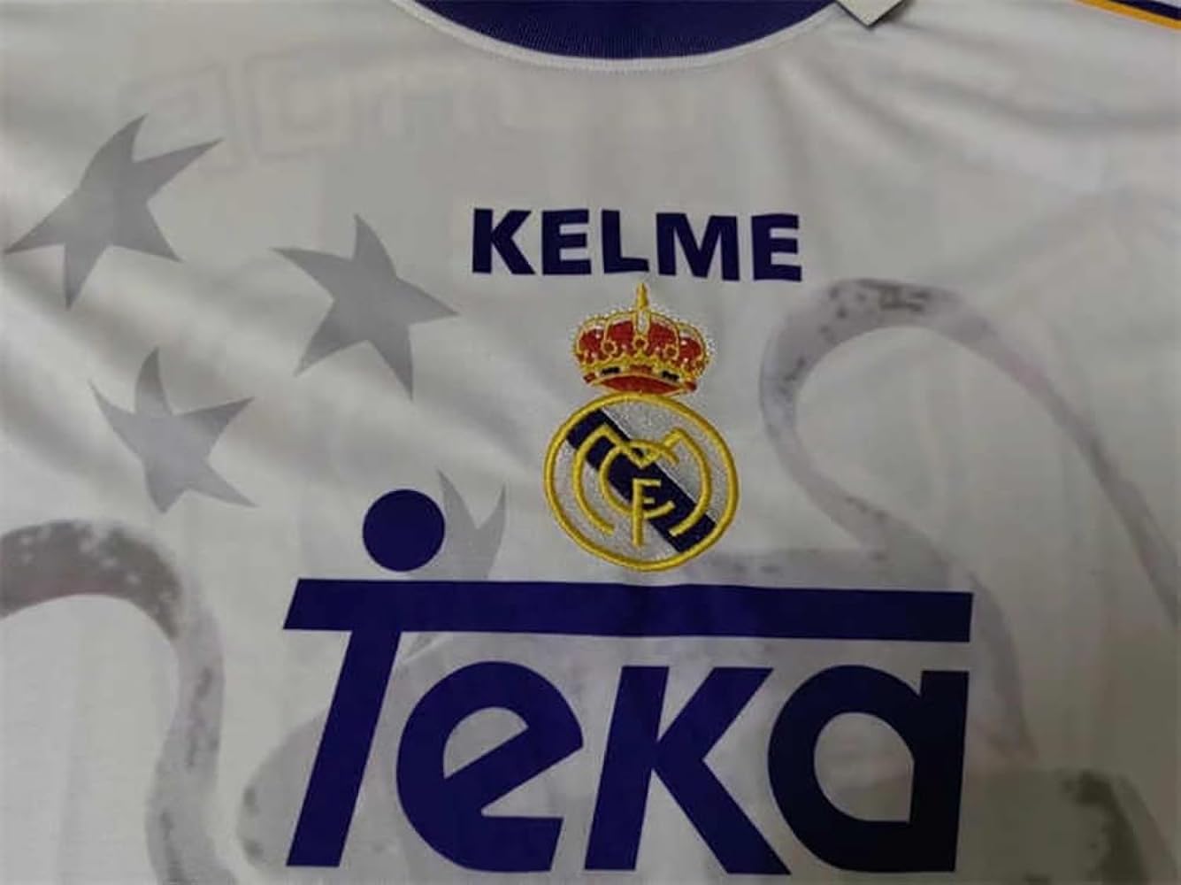 正規品1998 レアル・マドリード サッカーユニフォーム ゲームシャツ