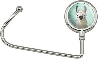 Hip Llama with Glasses Purse Bag Hanger Holder Hook