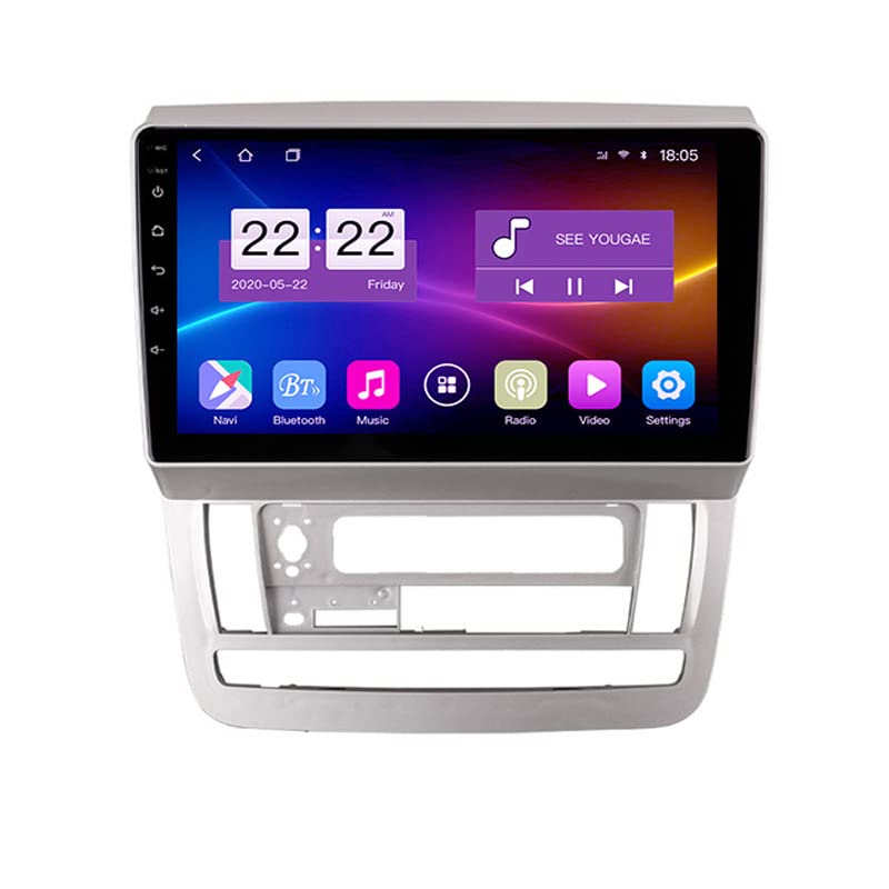 KBCOOL Android Car Stereo for Toyo-ta Alphard 2002-2005 2 Din Radio GPS Navigation IPS Touch Screen Multimedia Player Support 4G Carplay SWC Wifi Mirror Link DSP BT(Size:8 core 4G+wifi 2G+32G)