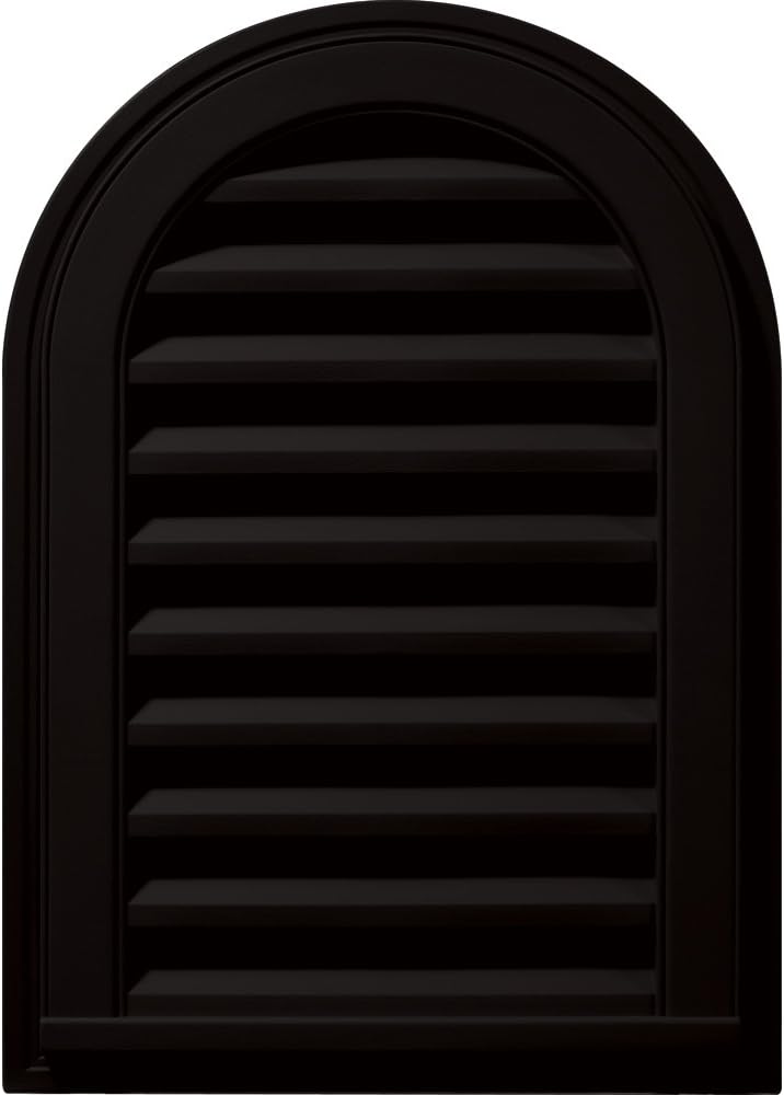 Builders Edge 120081422002 Vent, Black