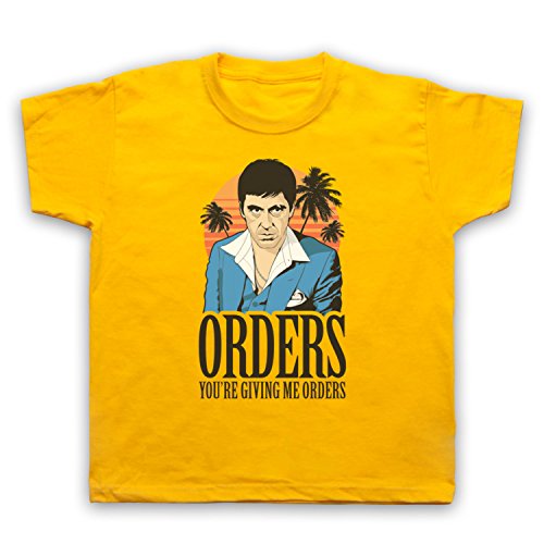 T-shirt Scarface enfant You're Giving Me Orders en coton col rond