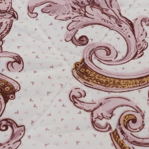 Image of Florida Microfiber Floral Double Bed Comforter | 220x240 cm | 180 GSM | Soft Reversible Lightweight Comforter for All Seasons