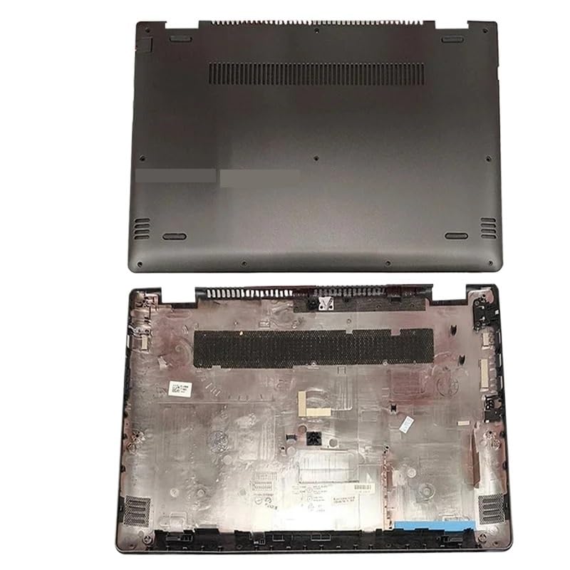 Coque inférieure Lenovo Flex 4-14 noire AP1JE000800 idéale pour réparer votre PC mobile