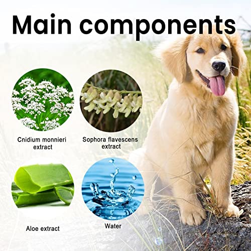 Spray Detangler para Cães - Leave In Condicionador Pet Detangling Spray - Spray desembaraçador de ca