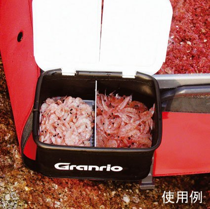 Amazon | 【TAKA/タカ産業】ツイン仕切り付エサバケット フタ付小小 13