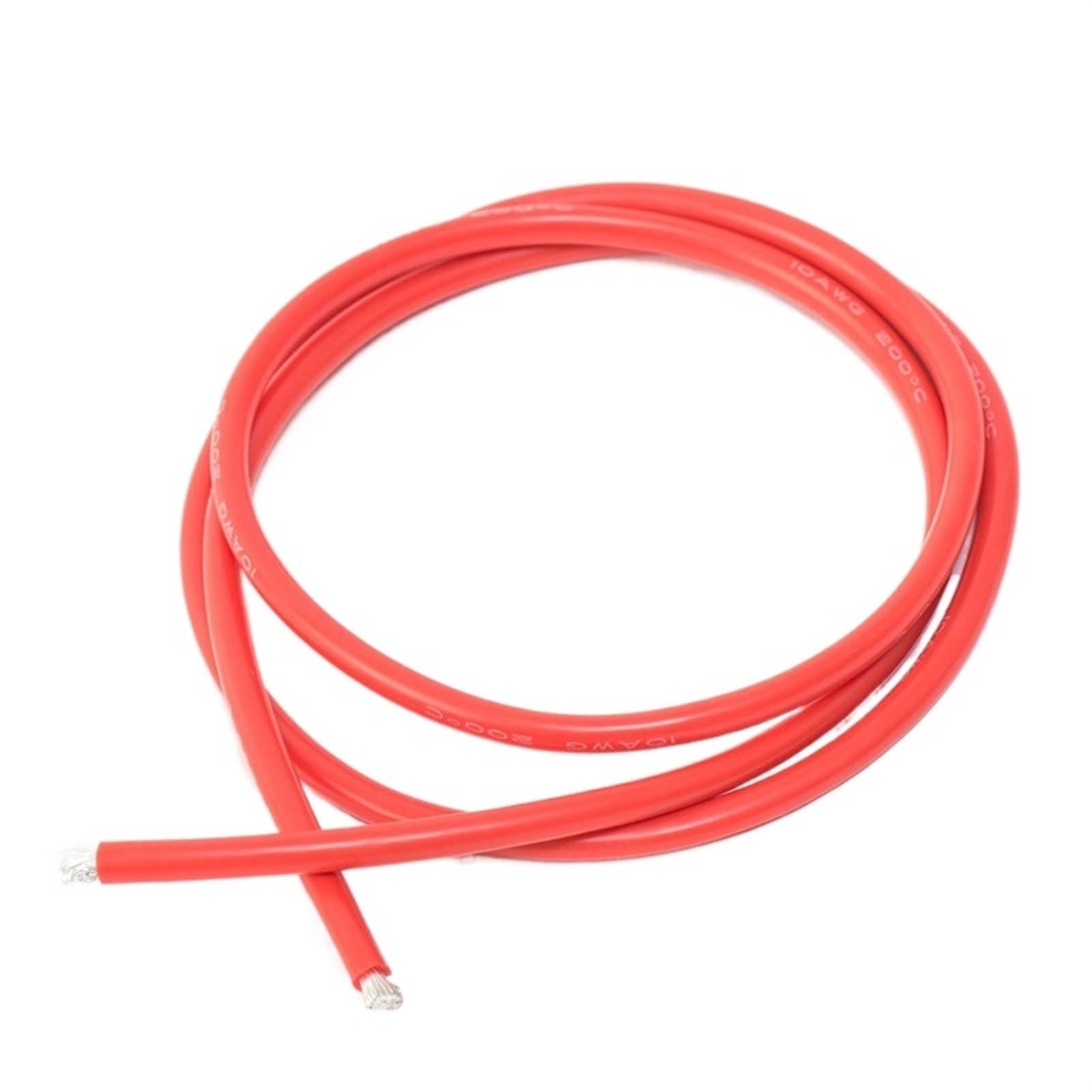 Câble Silicone 14 AWG Gruiqrd - 5m (2,5m Rouge + 2,5m Noir) - Ultra Flexible Pour Voitures RC