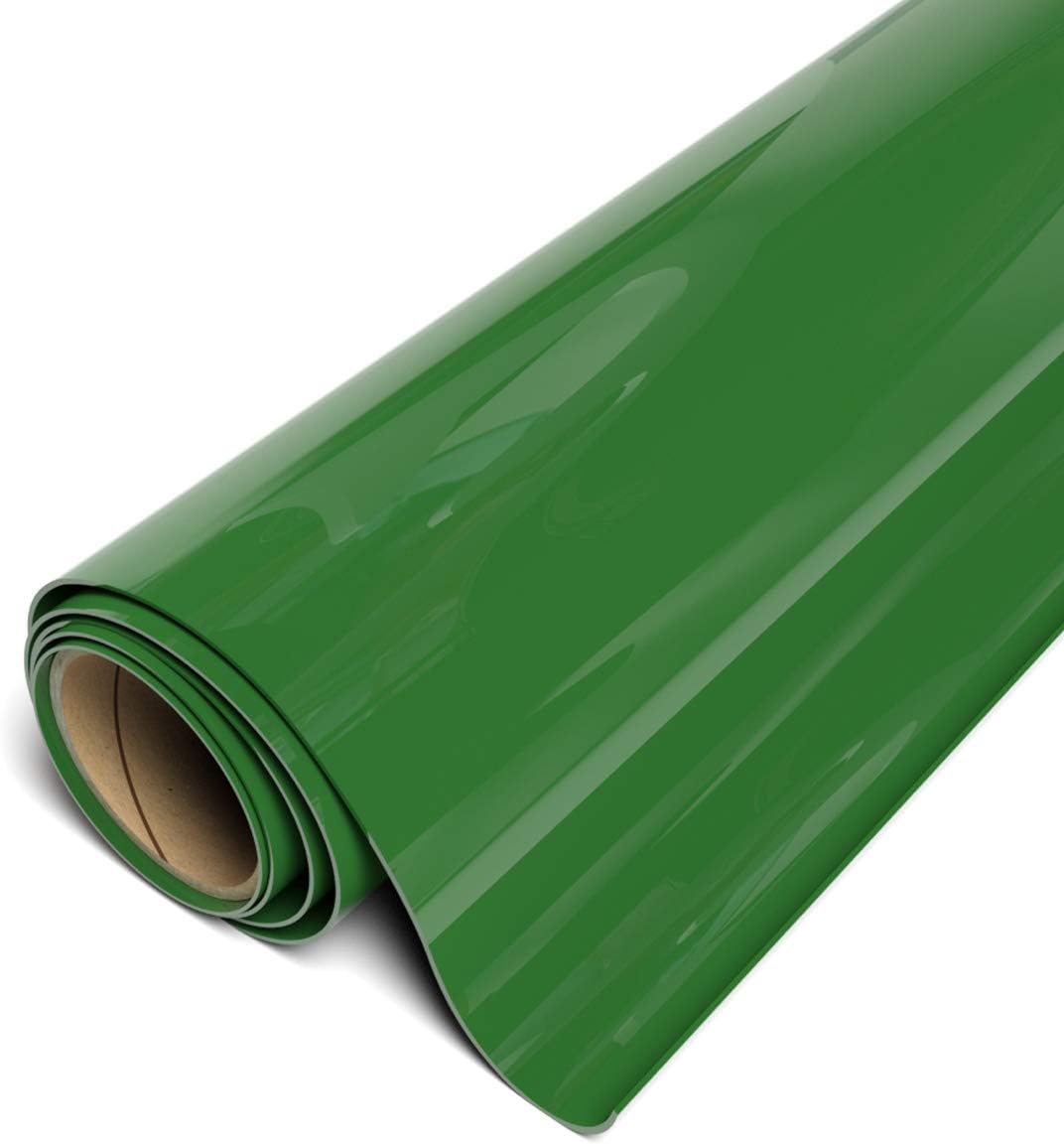 Siser Brick 600 Heat Transfer Vinyl, 19.6" x 3FT Roll (Green - HEX #376C59) - Compatible with Siser Romeo/Juliet & Other Professional or Craft Cutters - 3D HTV - CPSIA Certified