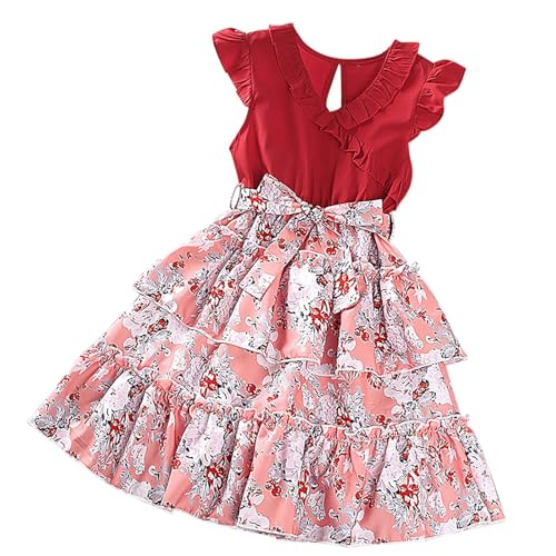 Vestidos de verano para niñas pequeños que evitan el calor con estilo floral