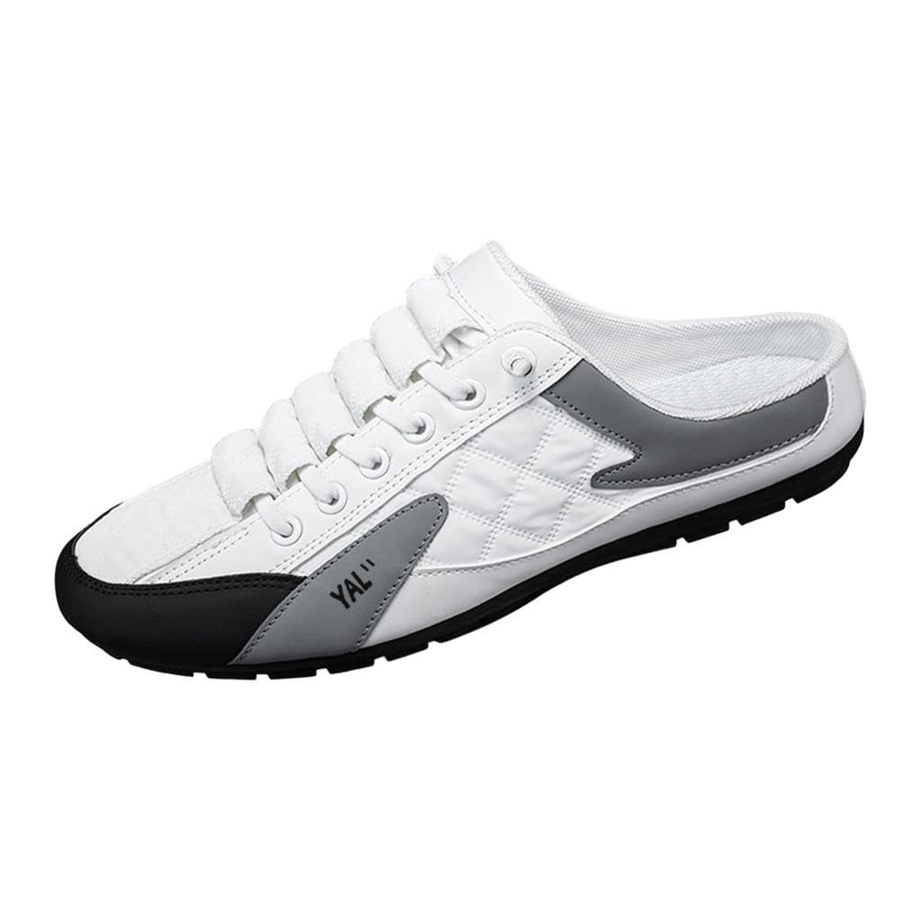 Casual Sports Shoes Loafers Backless Sneakers Men Work Slip On Mule Sneakers 40|Clothing, Shoes & Accessories|Men's Shoes|Athletic