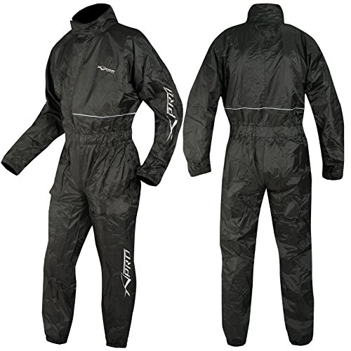 A-Pro Traje de lluvia impermeable para moto, 1 pieza, talla L