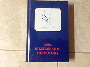 Hardcover 2002 Membership Directory USA Equestrian Book