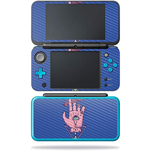 MightySkins Carbon Fiber Skin for Nintendo New 2DS XL - God of Skate | Protective, Durable Textured Carbon Fiber Finish | Easy to Apply, Remove, and Change Styles | Made in The USA