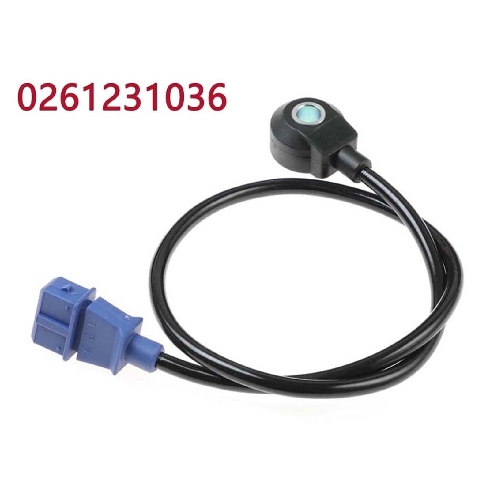 Capteur de cliquetis du Bloc Moteur 0261231036, Compatible avec Les références 054905377 3752010B3
