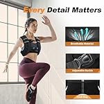 VBSD Weighted Vest Woman 6lb/8lb/12lb/16lb/20lb/25lb/30lb Weight Vest for Women Men Body Weight Vests for Walking Strength Training Running Workout Jogging Fitness - Image 2
