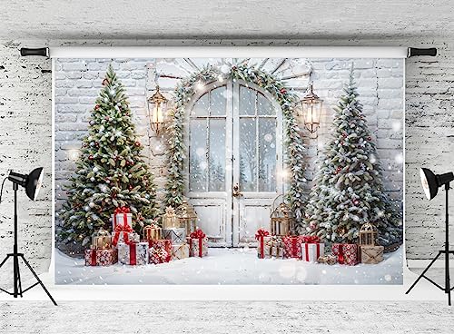 Kate 3x2m Sfondo di Natale Inverno Alberi di