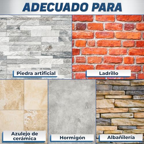 Miniatura 7 de Effektwerk - Juego De Puntas De Cincel Sds Plus - 4 Piezas: 1 Cincel Plano, 1 Puntiagudo, 1 Escalador Y 1 Para Azulejos - Acero 40cr - Metal