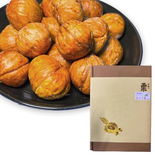 [ 吉原農場 の 完熟栗 ] 熟成 プレミアム 生むき栗 (渋皮付き) 1袋 500g 令和7年産 完熟 生栗 生むき栗 焼き栗 くり クリ 栗ごはん 贈答 ギフト 果物 フルーツ 旬 秋 冬 正月 おせち [CX013ci]