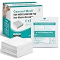 General Medi Sterile Gauze Sponges, 4" x 4" Non-Woven Wound Pads - Individually Wrapped Highly Absorbent Sponges Pads for Cushioning Minor Wounds, Cuts & Burns Wound Care (60 Packs, 120 Pieces Total)