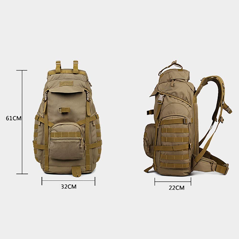 Amazon.co.jp: 登山 リュック 50L 大容量 選べる5色 迷彩 3P