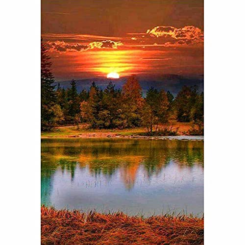 Broderie strass grand format toile anti-plis kit diamond painting pour mur vide salon