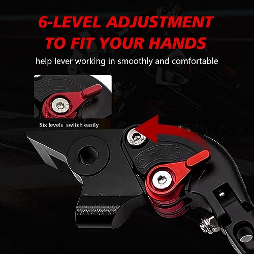 Levier d'embrayage moto CB500X extensible et pliant