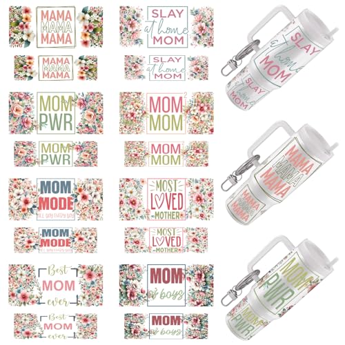 Elewins ��̓��t�����[�]�ʎ� DIY�N���t�g��I�t�B�X�p�i�ɍœK ���[�e����z�e���̃L�[�z���_�[�ɍœK �J���t����UV DTF�]�ʎ� (��̓��t�����[) 16���Z�b�g