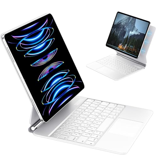 EAMPANG Arabic & English Magic Keyboard for Apple iPad Air 13 inch