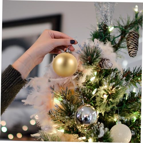 Boules décoratives de Noël légères en plastique lot de 135