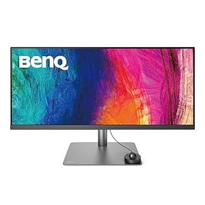 BenQ PD3420Q Ultrawide Creator Monitor for Macbook 34″ WQHD 1440p | 100% Rec.709 & sRGB, 98% P3 | IPS | DeltaE ≤3 | Pantone | AQCOLOR | KVM | Calibration Report | Erognomic | USB-C (65W) | USB Hub