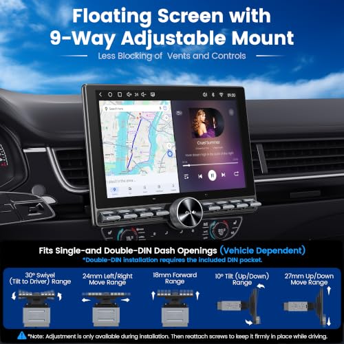 ATOTO S8 Gen4 10.1-Inch Floating Android Car Stereo With 4G LTE and Wireless CarPlay - Image 4