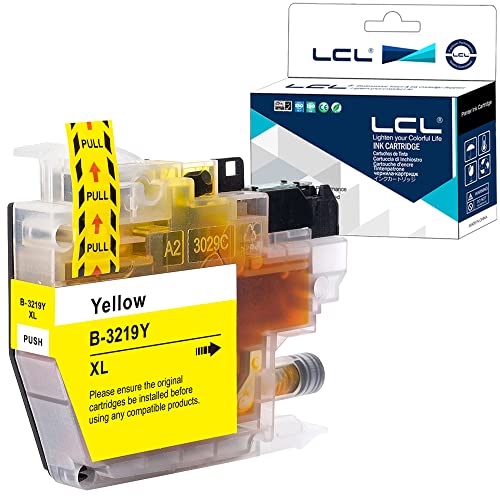 LCL LC3219 LC3217 LC3219XL LC-3219XL LC3219XLY LC3217Y High Yield Ink Cartridge Compatible for Brother MFC-J5330DW MFC-J5730DW MFC-J5335DW MFC-J5930DW MFC-J6530DW MFC-J6935DW MFC-J6930DW (1Yellow)