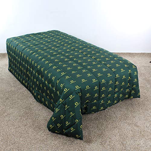 Image of College Covers Everything Comfy Oregon Ducks Reversible 2 Piece Comforter Set, Twin