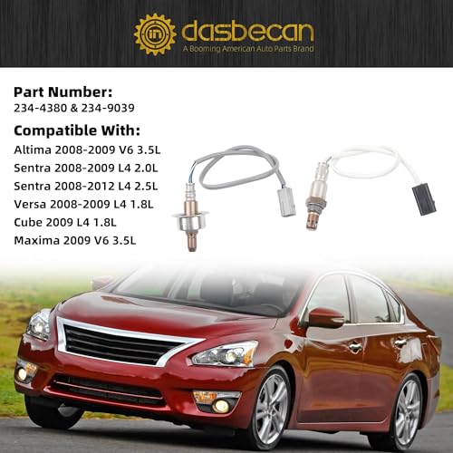 Sensor de Oxígeno Upstream & Downstream Dasbecan para Nissan miniatura 2