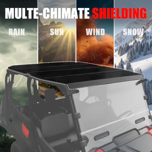 XATVXUTV Aluminum Hard Roof Top for Honda Pioneer 1000-5 2016-2025 Accessories by XATVXUTV - Image 6
