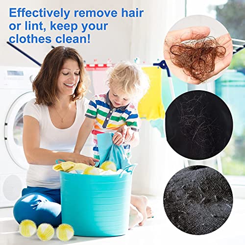 16 Pcs Pet Hair Remover For Laundry, Reusable Lint Remover Balls, Dog Hair Remover Catcher For Clothing Dog Cat Pet Hair #TOP6
