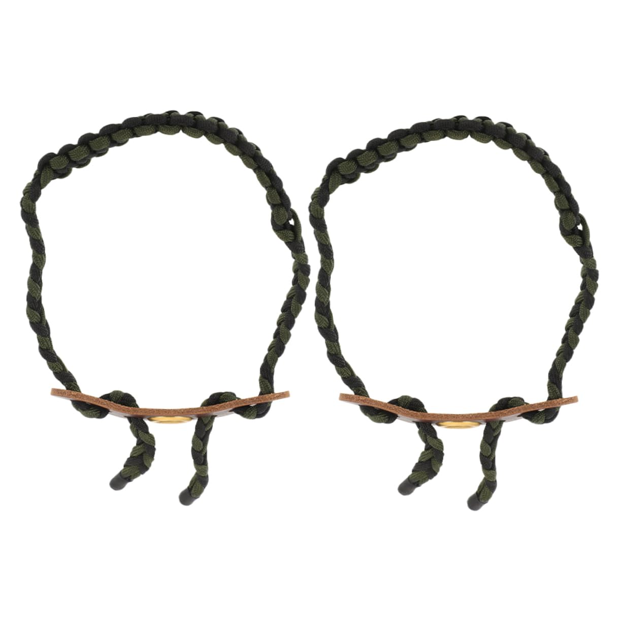 Anneome Adjustable Archery Wrist Rope Archery Gear Bow and Arrow Accessories Nylon Braided Camo Style