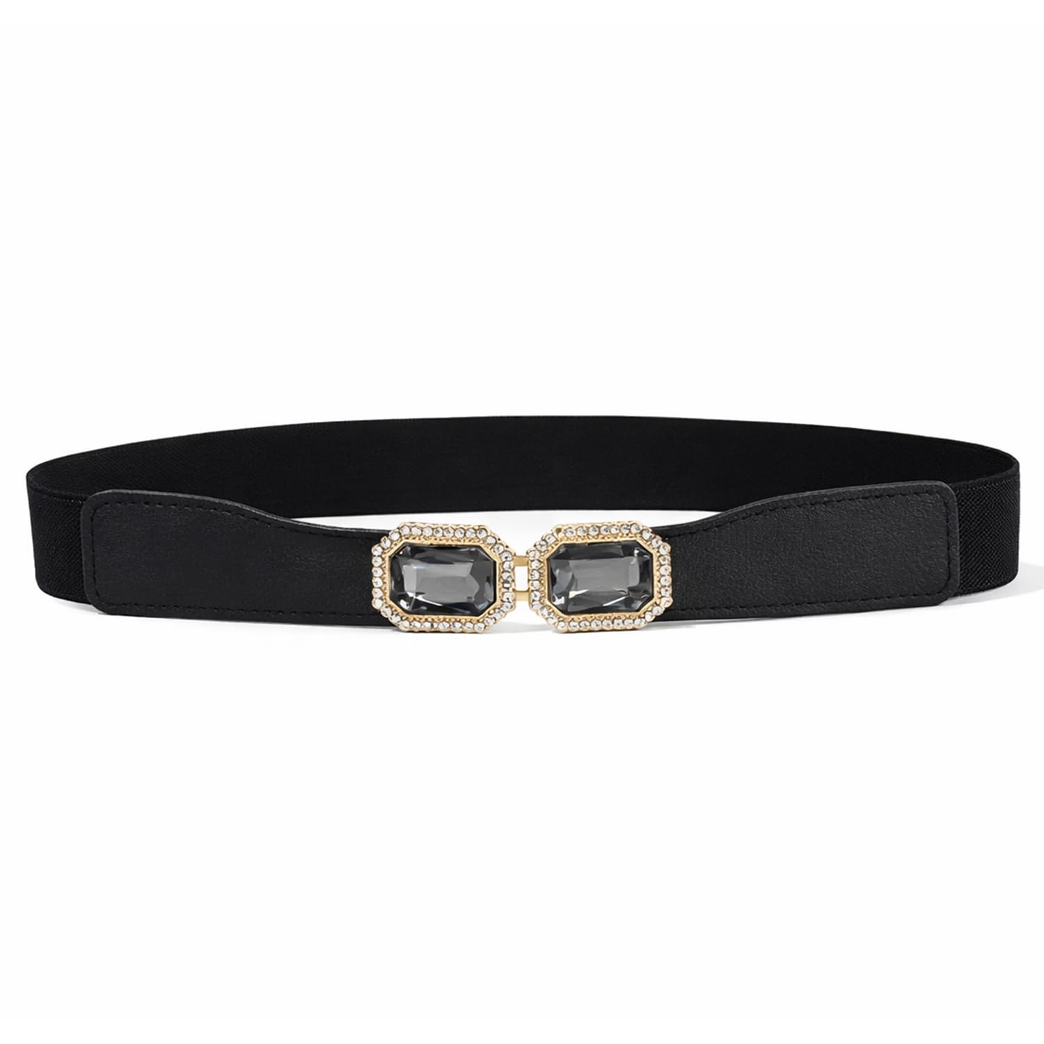 Stretchable Engraved Elastic Fabric Waist Belt For Women – Slim Stretchy Belt For Dresses, Sarees, And Jeans – Free Size-image-46
