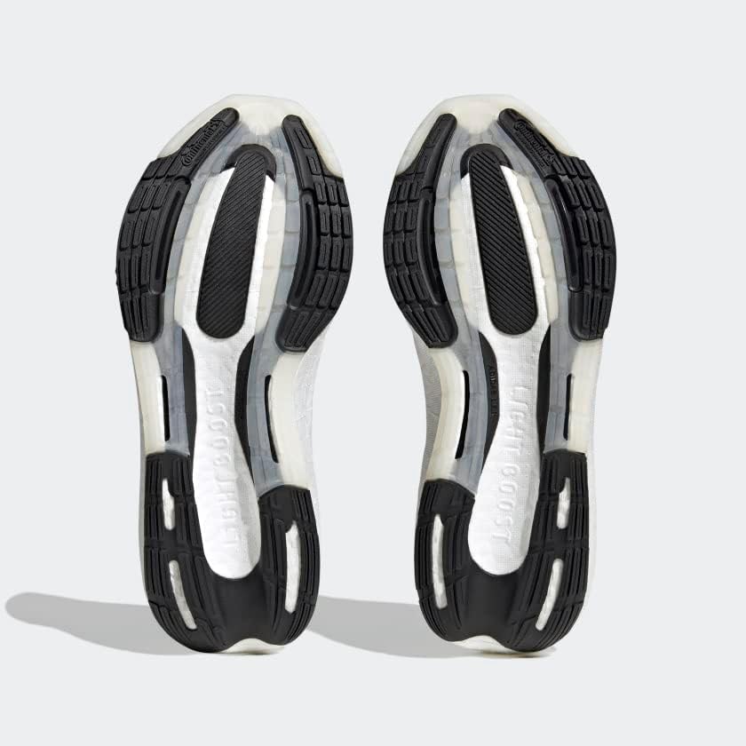 Close-up of the outsole of the adidas Men's Ultraboost Light Running Shoe, showing the Continental Better Rubber tread pattern.