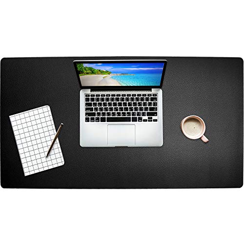 Tapete de mesa de couro Getfitsoo, tapete de mesa de laptop, à prova d'água, almofada de escrita pa