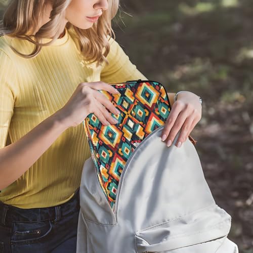 Funda para portátil 13-14 pulgadas impermeable con patrón geométrico miniatura 6