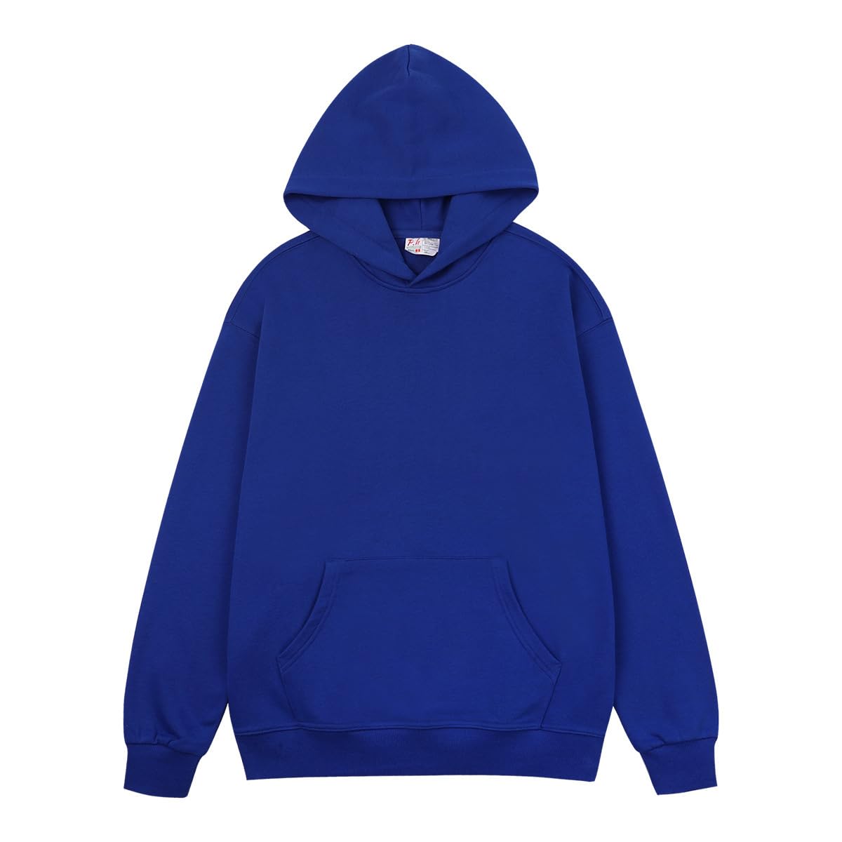 Men's Sweatshirt Casual All-Match Men's Solid Color Long Sleeve Sweatshirt Regular Fit Kangaroo Pocket Men's Hoodie Youth Fashion Classic Couple's Sweatshirt