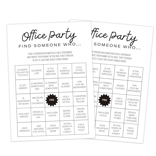 Juego de oficina Office Party - 30 cartas para equipo miniatura 1
