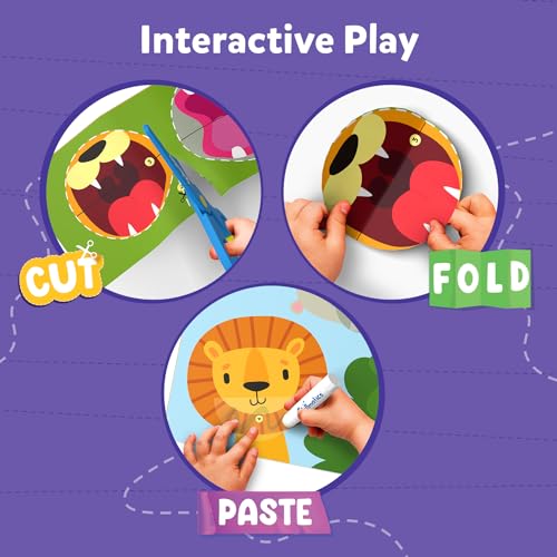 Skillmatics Art & Craft Activity Kit - Snip, Snip, Child Safe Scissors Activity, Develop Scissor Skills, Craft Kits, Gifts for Ages 3, 4, 5, 6, 7 (Image - 5)