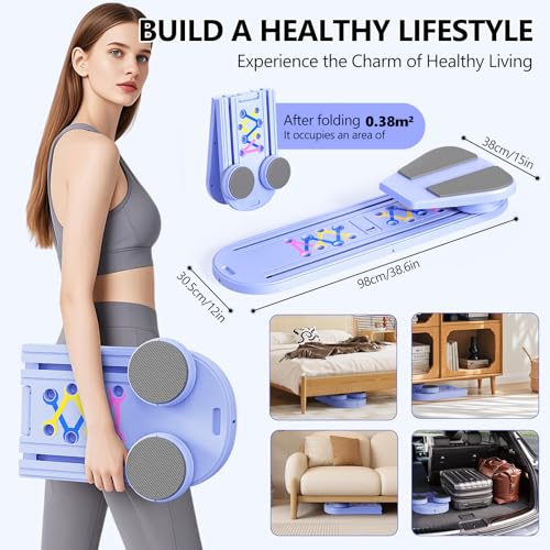 haoetcw Pilates Board - 7 in 1 Pilates Reformer Set の商品画像 2