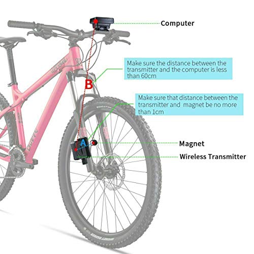Riloer Bike Computer, Outdoor Bicycle Speedometer And Odometer With Lcd Display, Wireless Waterproof Multifunction Cycling Riding Bicycle Computer Accessories #TOP3