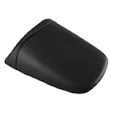 Liru Motorcycle Accessary PU Leather Rear Passenger Pillion Seat Pad for HONDA CBR954RR 2002 2003, Black